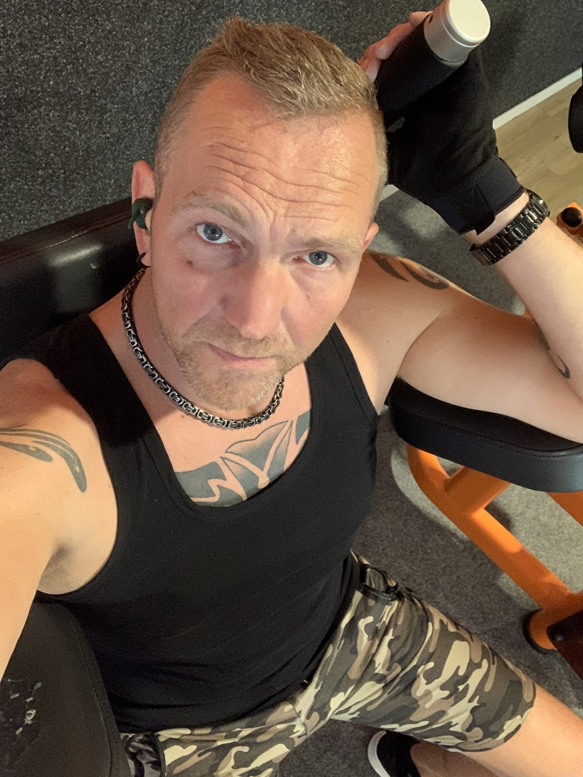 Colin in de Sportschool - september 2022